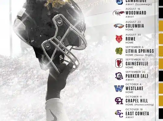 Carrollton High School Football Schedule