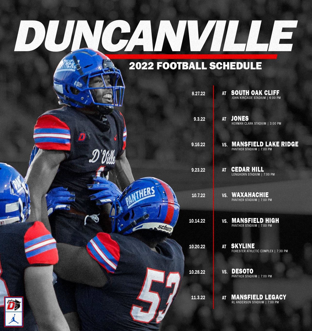 Duncanville High School Football Schedule