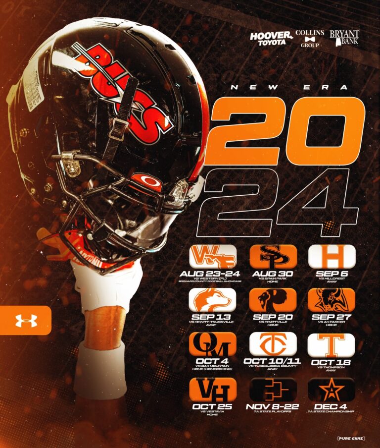 Hoover High School Football Schedule