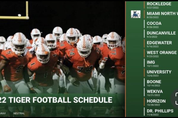 Jones High School Football Schedule