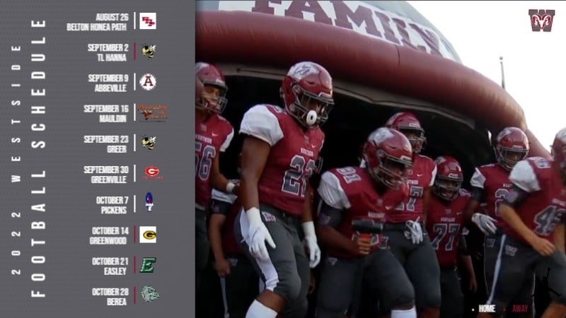 Westside High School Football Schedule